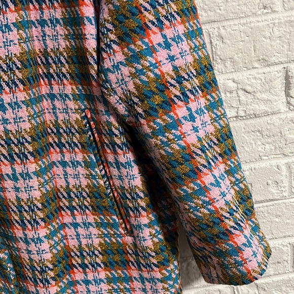 Vintage-look Plaid coat - Picture 3 of 3